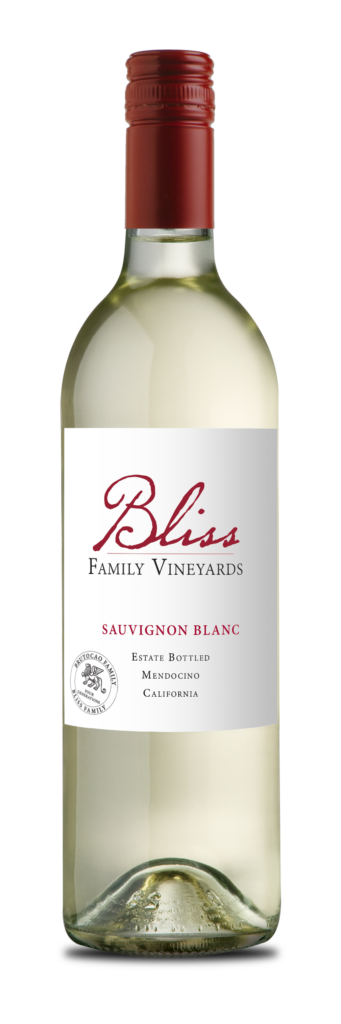 Bottle of Bliss Family Vineyards Sauvignon Blanc