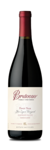 Bottle of Brutocao Pinot Noir