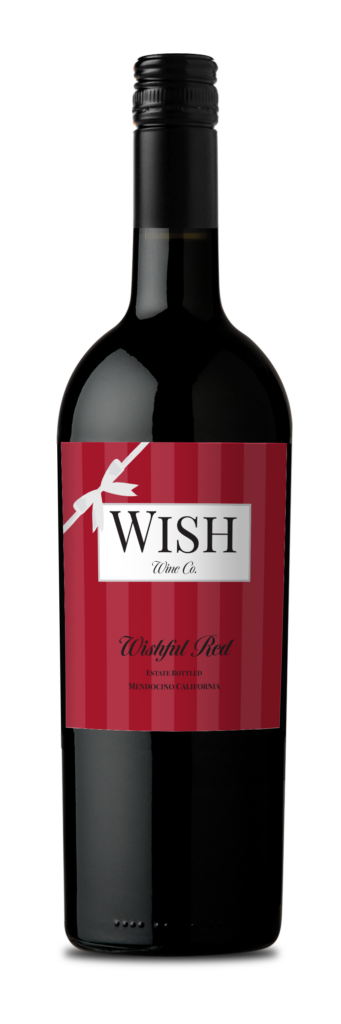 Bottle of Wish Wine Co Wishful Red