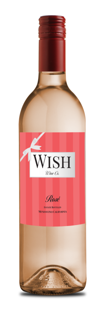 Bottle of Wish Wine Co Rosé